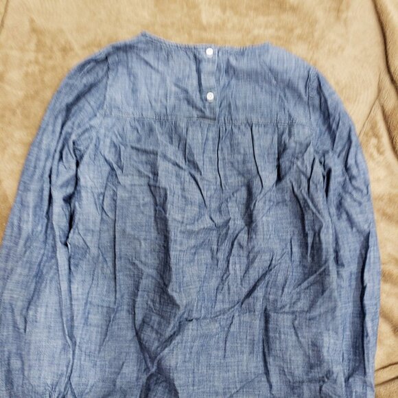 Gapkids, Size XXL Girl’s Long Sleeve Blue top with  White design - Picture 7 of 7